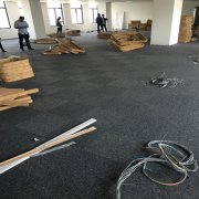青岛办公地毯铺装案例